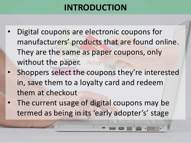 Digital coupon research