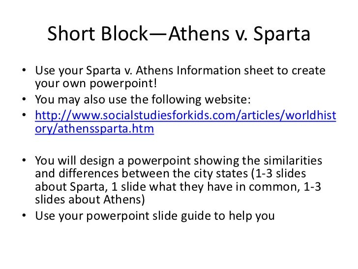 the similarities and differences between athens and sparta the similarities and differences between athens and sparta
