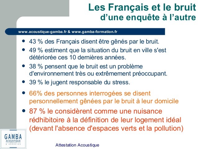 Réglementation acoustique : un guide d'accompagnement pour obtenir