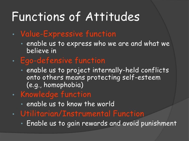 Attitude attitude