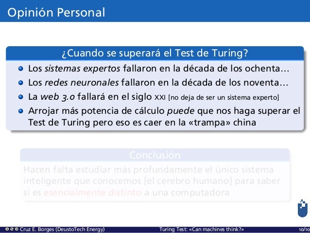 Alan turing essay