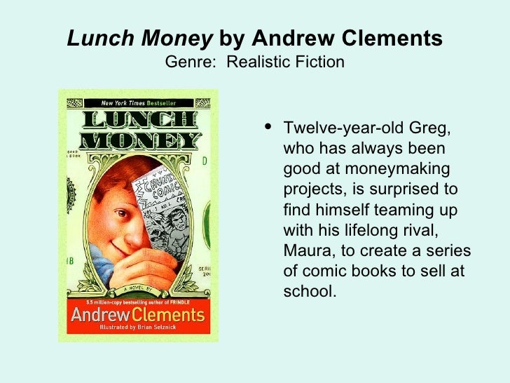 lunch money by andrew clements book report lunch money by andrew clements book report