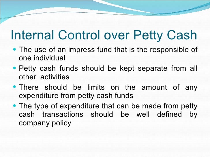 petty cash log example
