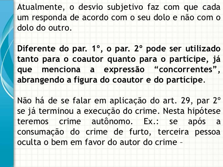 Artigo 29 do cp