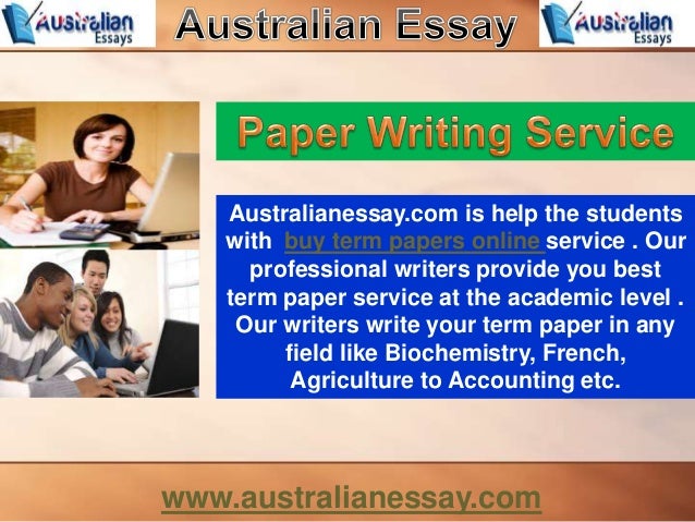 Buy term paper online