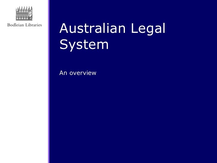 Australian legal system