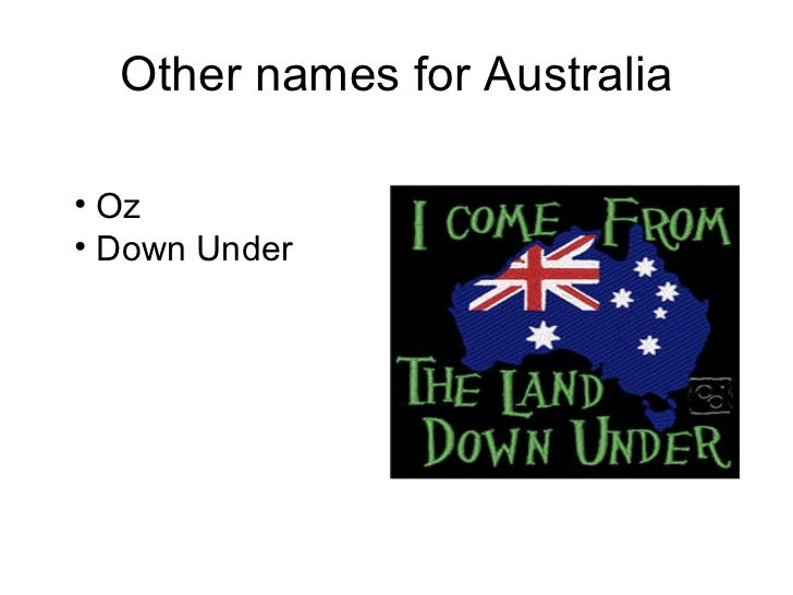 Australia presentation Australia presentation