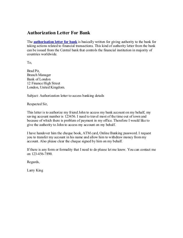 bank authorization cancellation letter bank account authorization letter sle bank authorization cancellation letter bank account authorization letter sle