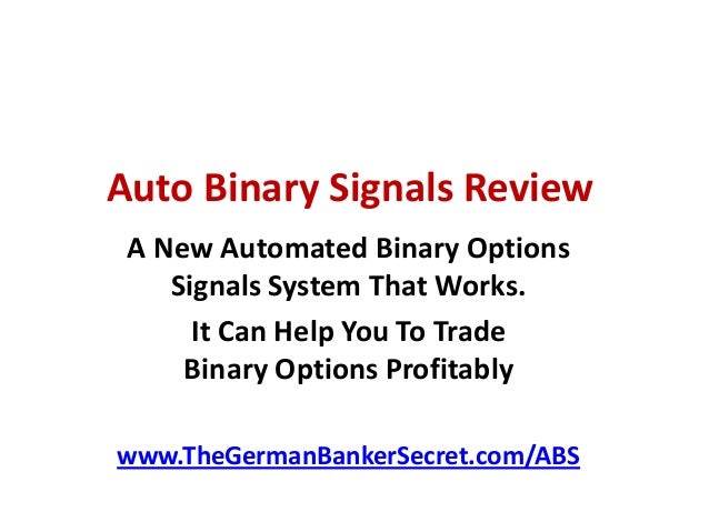 automatic signals binary option