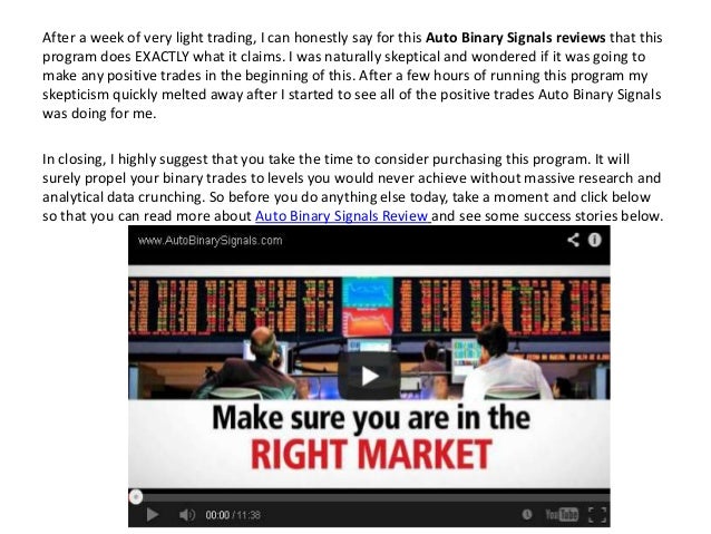 Ultra binary trader reviews