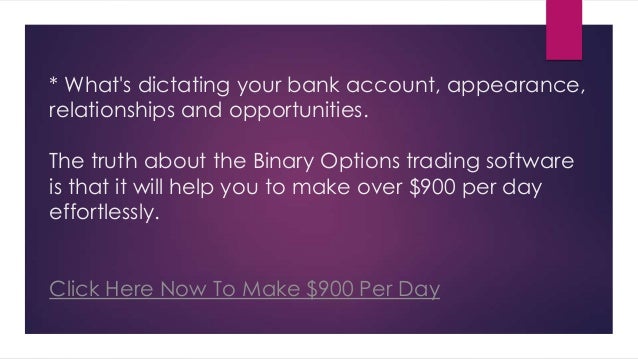 the truth about binary options trading