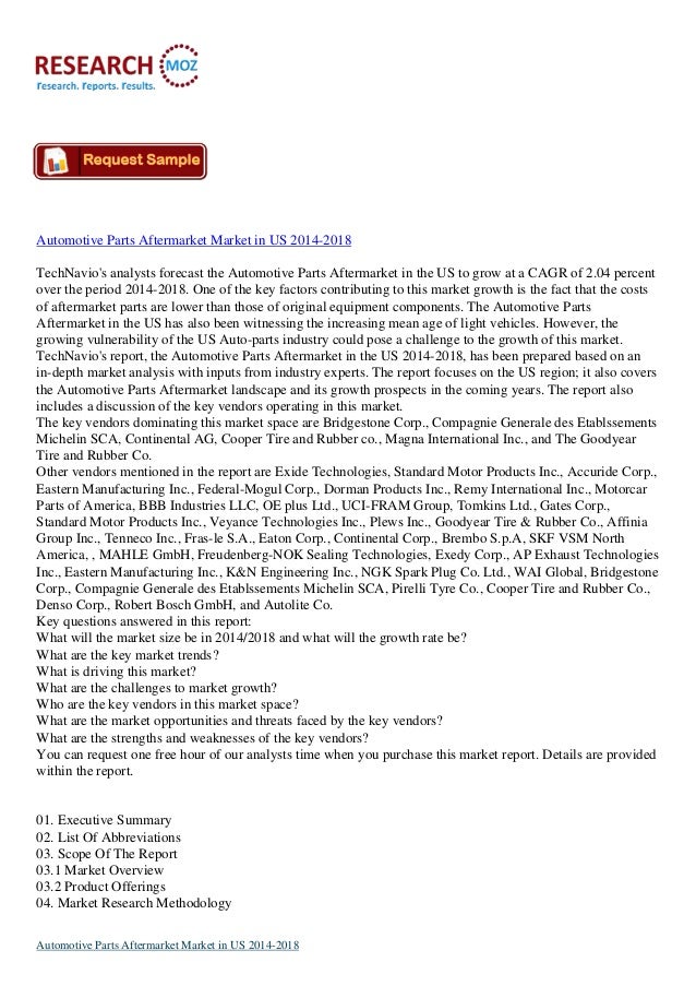 automotive aftermarket analysis E-commerce automotive aftermarket size was worth over usd 8 billion in 2017 and its demand is predicted to cross 1 billions a detailed analysis of regulatory. automotive aftermarket analysis E-commerce automotive aftermarket size was worth over usd 8 billion in 2017 and its demand is predicted to cross 1 billions a detailed analysis of regulatory.