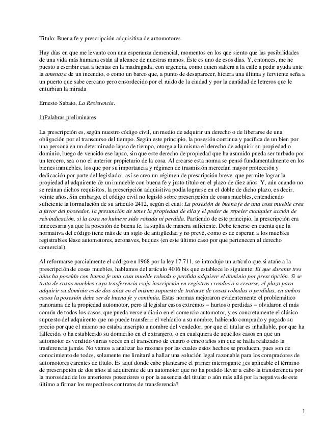 DENUNCIA DE VENTA AUTOMOTOR denuncia de venta automotor:
