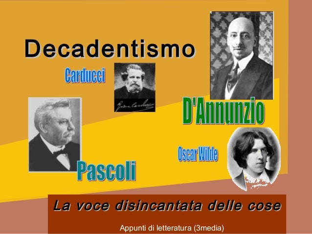 Eugenio Montale decadentismo Eugenio Montale decadentismo