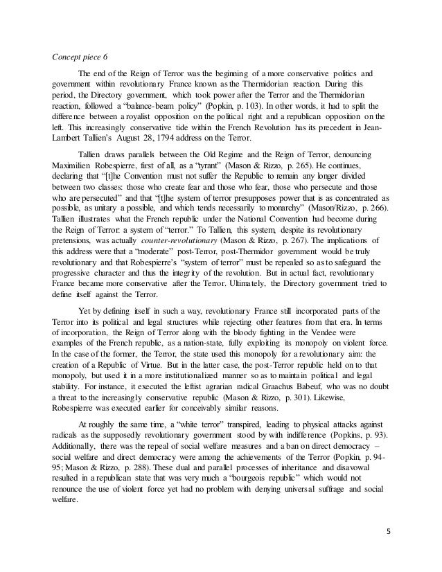American and french revolution essay
