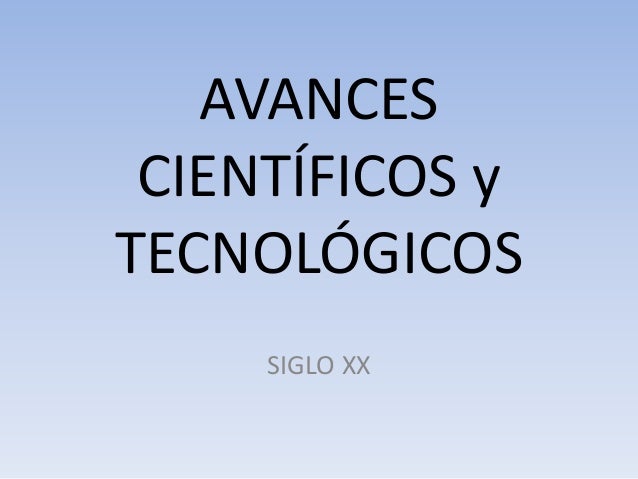 EN EL SIGLO XX en el siglo xx: