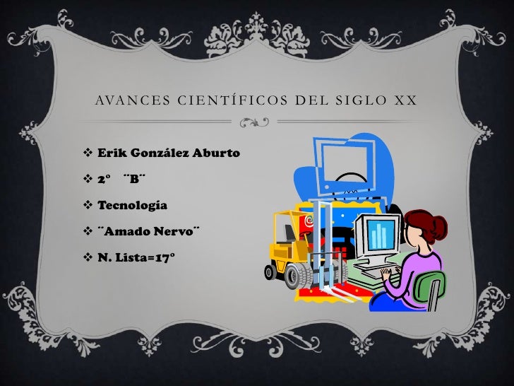 Avances científicos del siglo xx