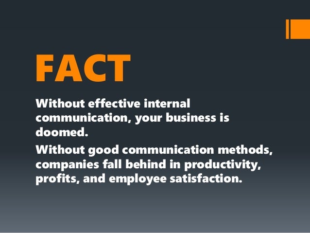Internal communications strategy university