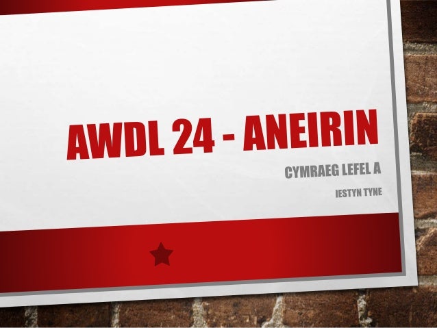 Aneirin awdl 1 Aneirin awdl 1