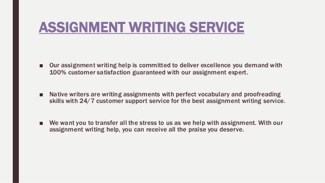 Academic writing assistance