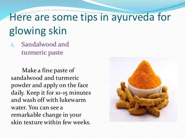 ayurvedic tips for glowing skin