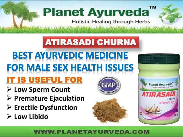 Ayurvedic medicine for erectile dysfunction, premature ejaculation ...