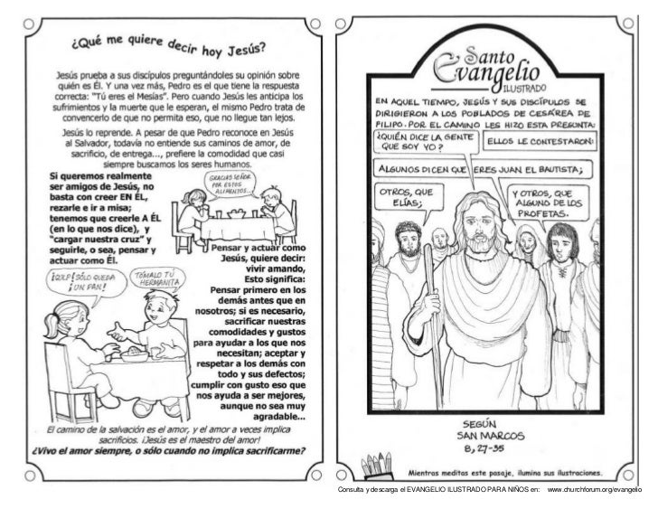 Evangelios para niños Imagui