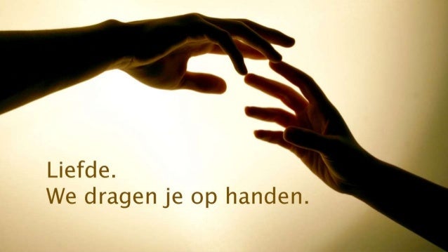 Liefde. We dragen je op handen (Allerheiligen 2012)