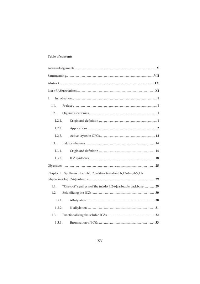 Organic Solar Cells Phd Thesis
