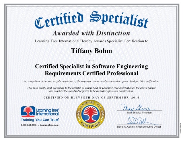TUGAS 4 - Pilihlah salah satu profesi dibidang IT Certification-for-specialist-in-software-engineering-requirements-1-638