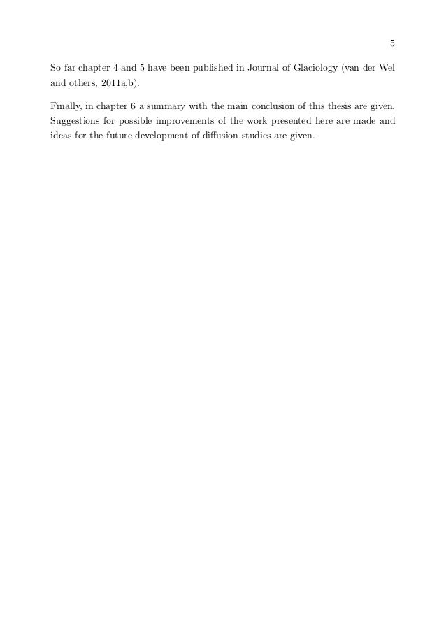 summary thesis summary thesis