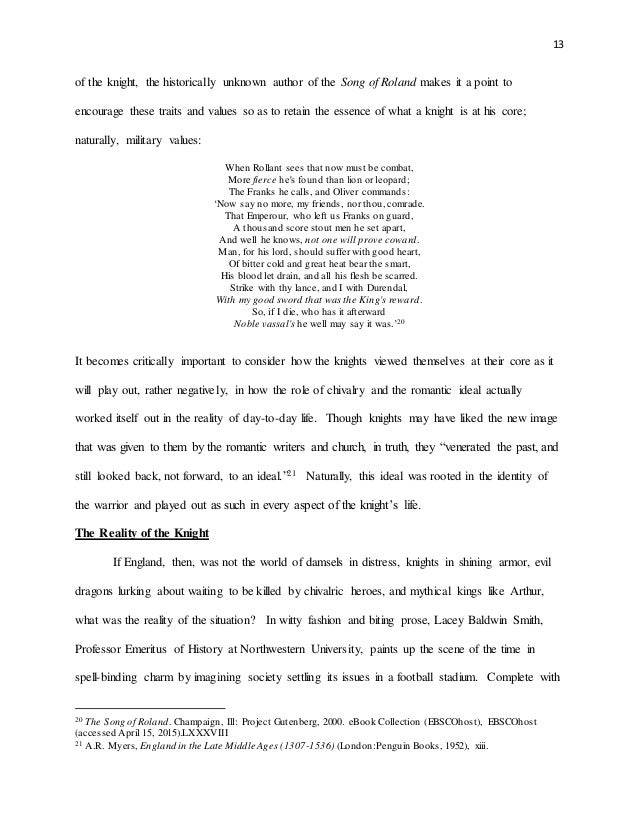 The song of roland summary picture