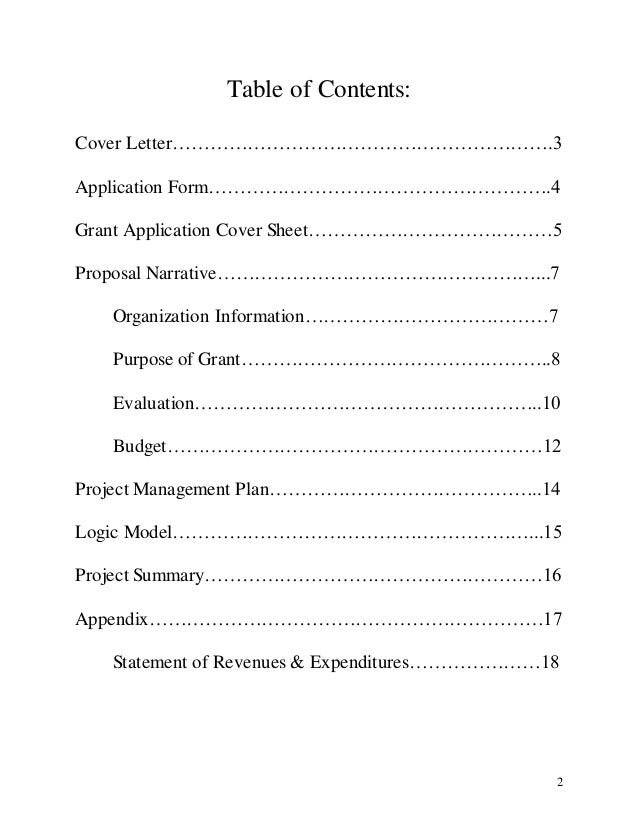 grant request cover letter
