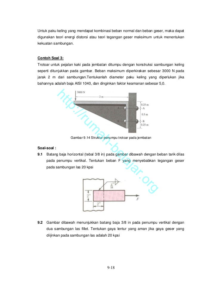 Bab 09 kekuatan sambungan las