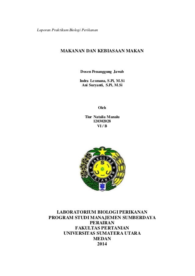 Biologi Perikanan Kebiasaan Makan Ikan Biologi Perikanan Kebiasaan Makan Ikan