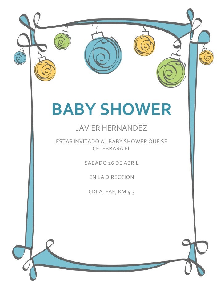 baby shower baby shower