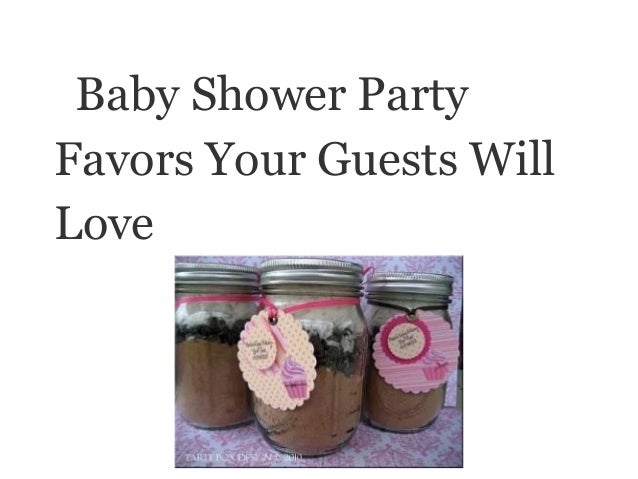 Baby shower gifts for guests