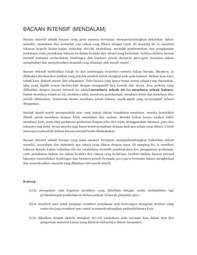Bacaan ekstensif