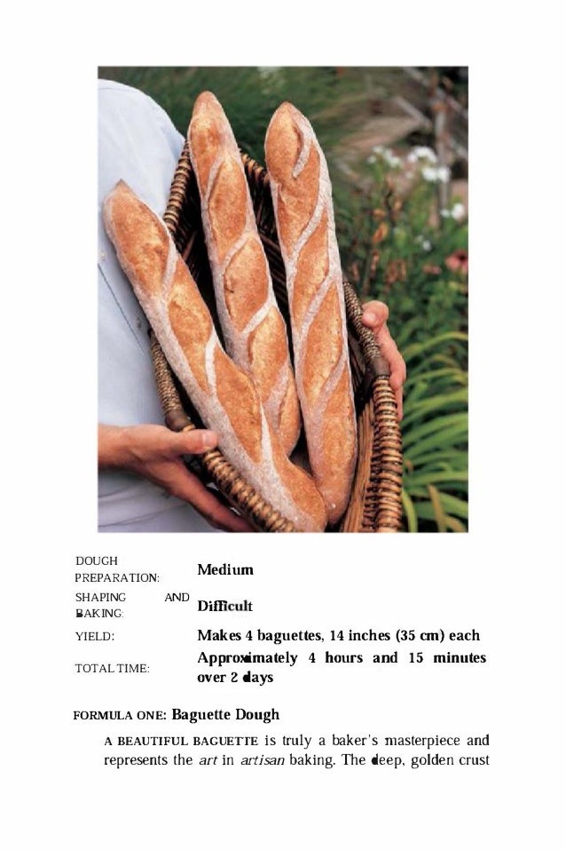 Baking artisan bread 10 expert formulas for baking better bread at