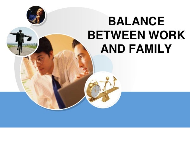 balance work and kids