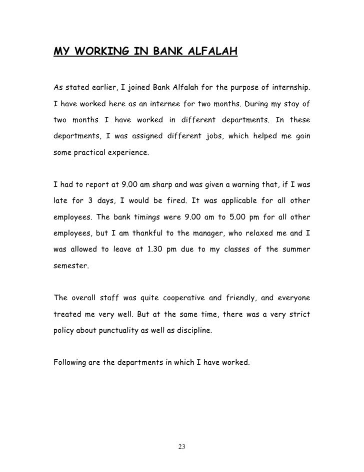internship report on bank alfalah islamic Visit wwwbohatalacom and study complete bank alfalah internship report and also study bank alfalah strategic management project report and other projects. internship report on bank alfalah islamic Visit wwwbohatalacom and study complete bank alfalah internship report and also study bank alfalah strategic management project report and other projects.