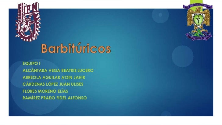 Barbitúricos Barbitúricos