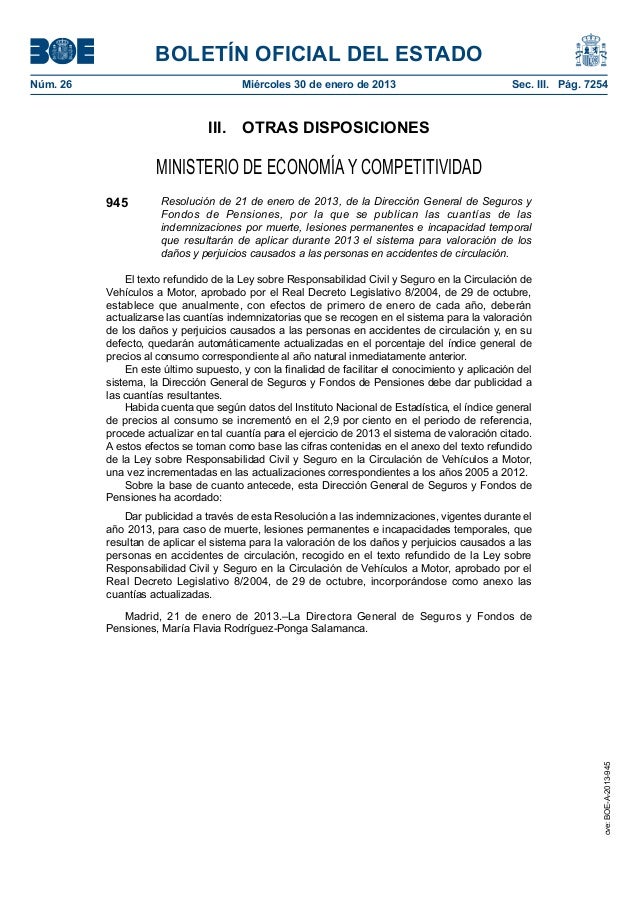 INDEMNIZACION ACCIDENTE TRFICO indemnizacion accidente trfico: