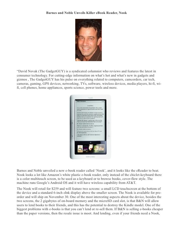 Shop by category Apr 25, · Get the FREE NOOK Reading App for your Android smartphone or tablet to start enjoying Barnes & Noble’s award-winning eBook discovery and digital reading experience. Access our vast online library of over 4 million eBooks, magazines, graphic novels, and comics; plus, enjoy recommendations just for you curated by our expert booksellers/5(K).