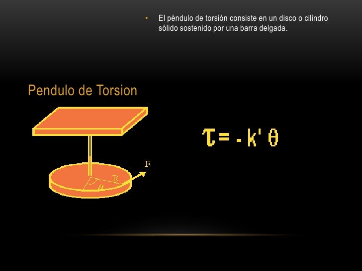 Pendulo de torsion pdf