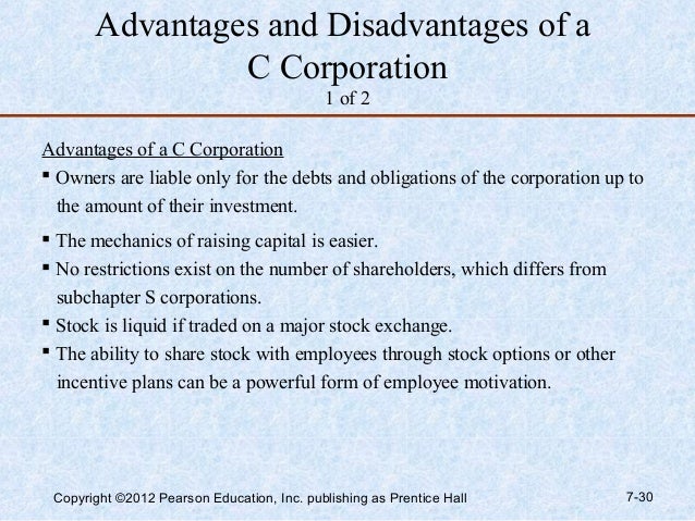 Subchapter s stock options