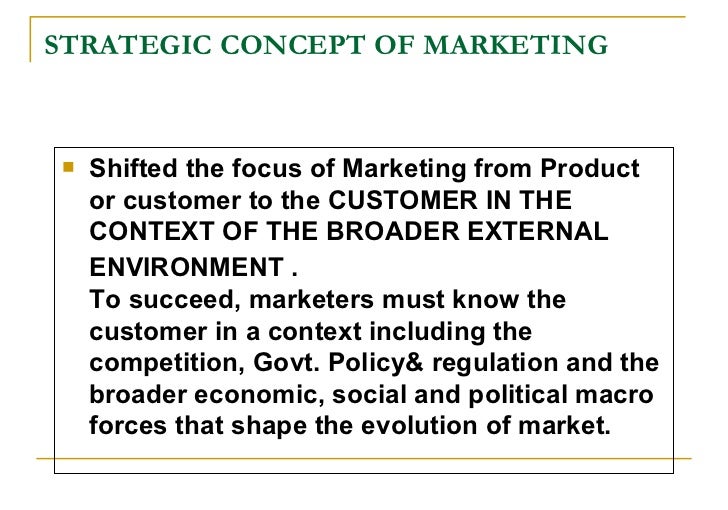 basic concepts of marketing basic marketing concepts