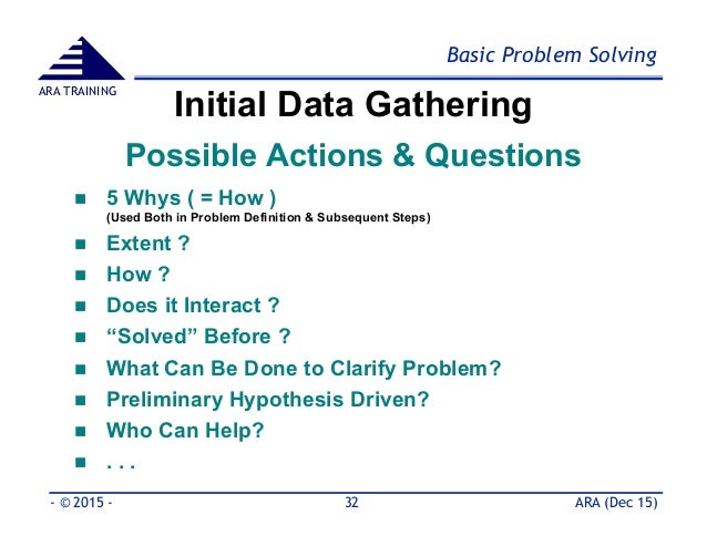 What Is 8D Problem Solving