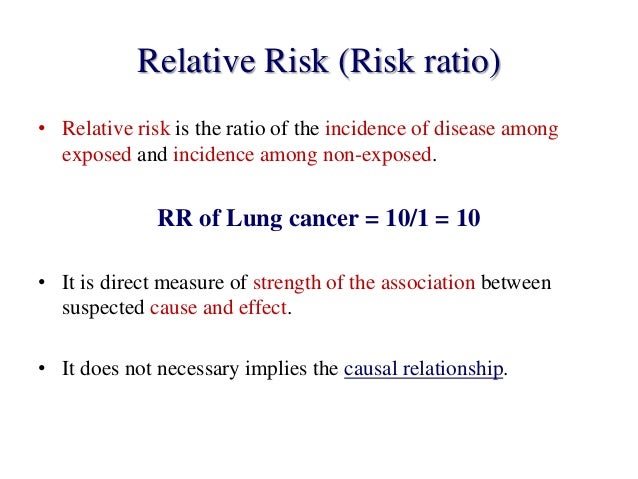 Case control study odds ratio relative risk