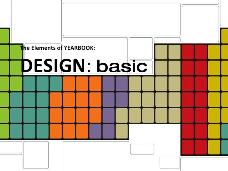 Basic Elements Design : Basic design